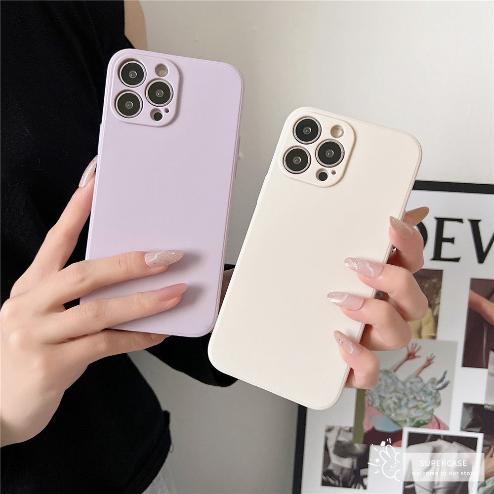 Ốp Điện Thoại Silicone Mềm Dáng Vuông Cho Samsung Galaxy M30S M21 S10 Note 10 Lite 2020 A91