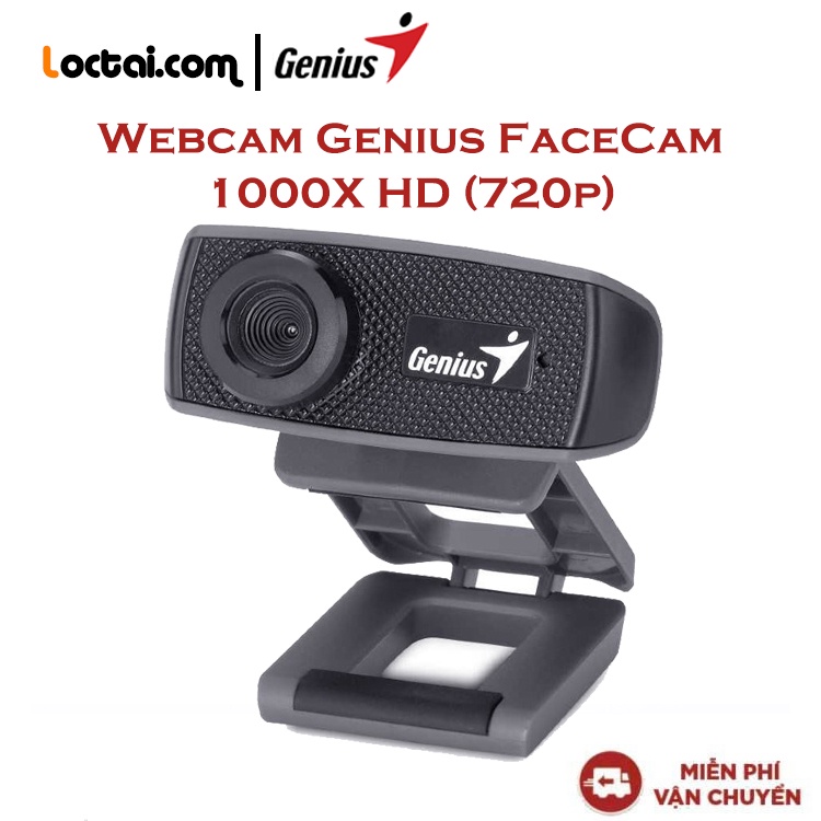 Webcam Genius FaceCam 1000X HD 720p Shopee Vi t Nam