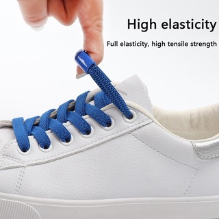 Dây Giày Co Giãn Bản Rộng 8MM Không Cần Buộc Dành Cho Người Lớn Và Trẻ Em