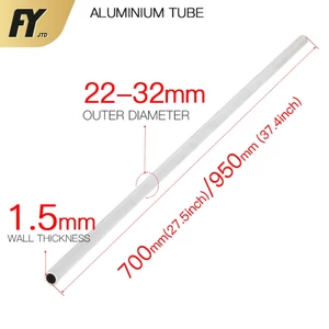 Fuyi Ống Nhôm Dày 1.5mm 700mm 950mm Dài 21 22 23 25 28 29 30 32mm Chất Lượng Cao