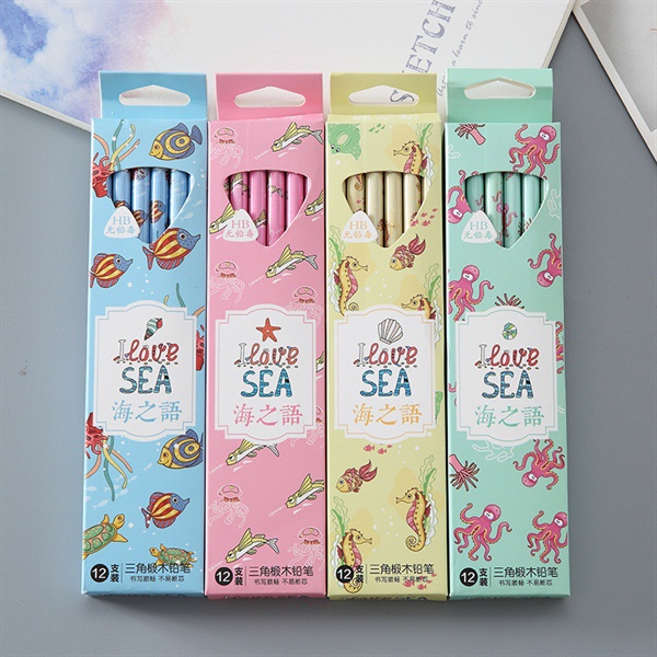 Hộp chì HB 12 chiếc