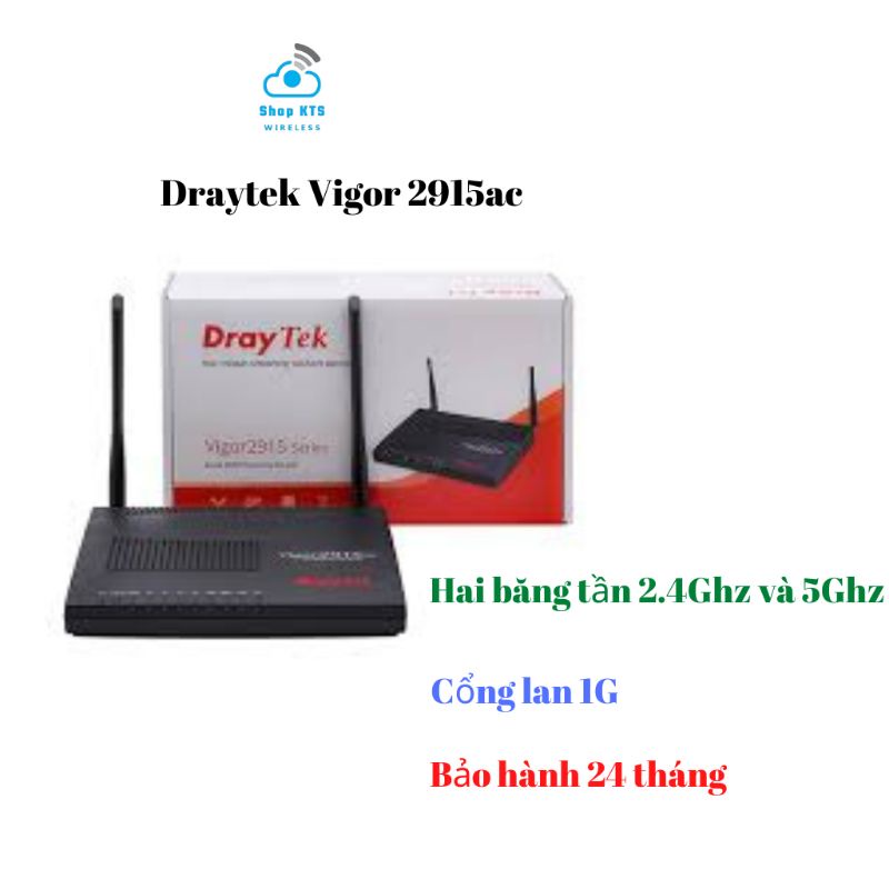 Router Cân Vận Tải Draytek Vigor 2915ac ( new full box ) | Shopee Việt Nam