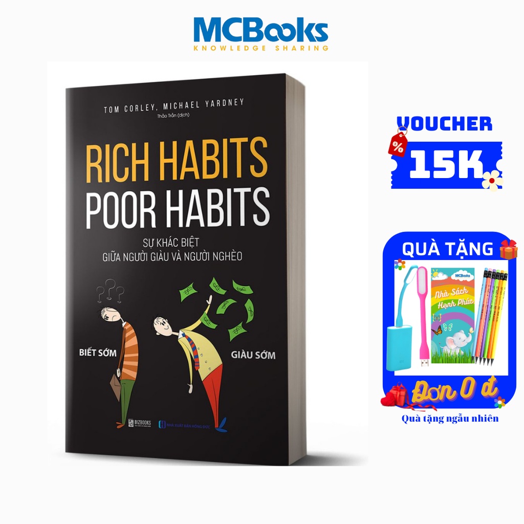 Sách Rich Habits Poor Habits Sự Khác Biệt Giữa Người Giàu Và Người