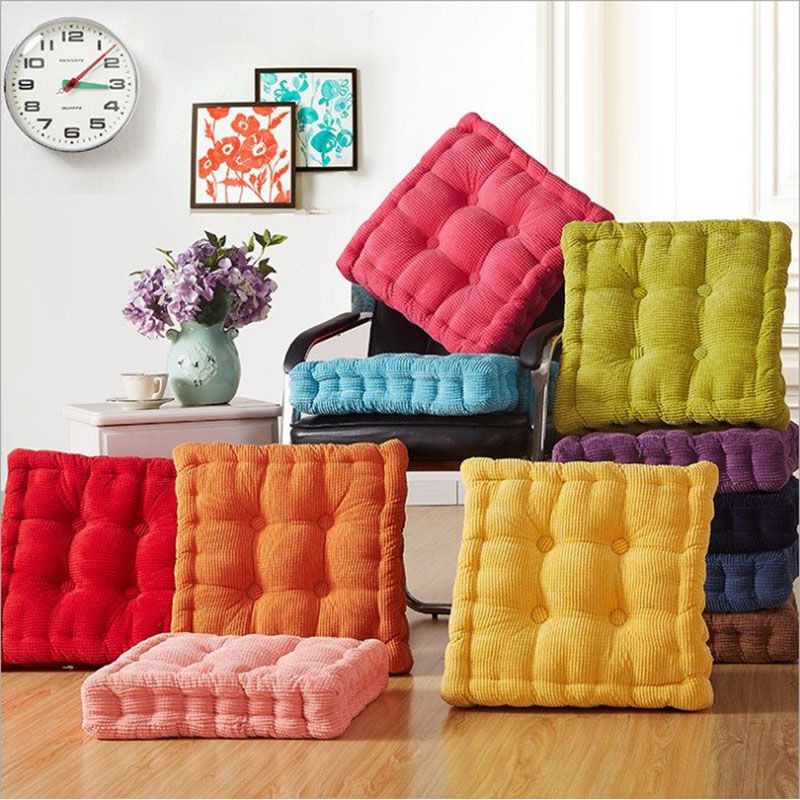 Sân 19 "Tatami Thiền Thảm Vuông Ghế Gối Dày Đệm 8cm Miếng Lót Sàn