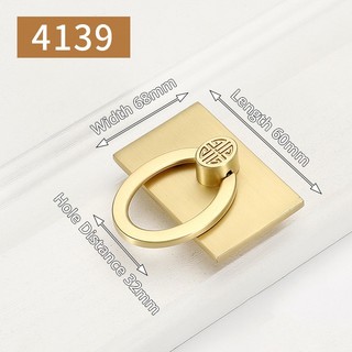 Tay Nắm Cửa Tủ Màu Vàng Sang Trọng Phong Cách Châu Âu