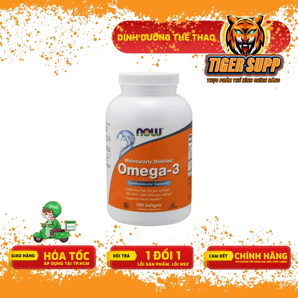 [Freeship] Viên Uống Dầu Cá Now Omega3 Fish Oil