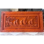 Tranh gỗ hương thuận buồm xuôi gió rộng 197 cm . Tranh treo tường trang trí phong thuỷ gia đình, công ty , cửa hàng — ảnh 8