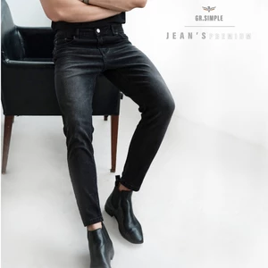 Quần Jean Nam co Giãn Thoải mái Phom Ôm, Chất Bò Trẻ Trung, Thanh Lịch Grayhomme ( GRSIMPLE- BJ039)