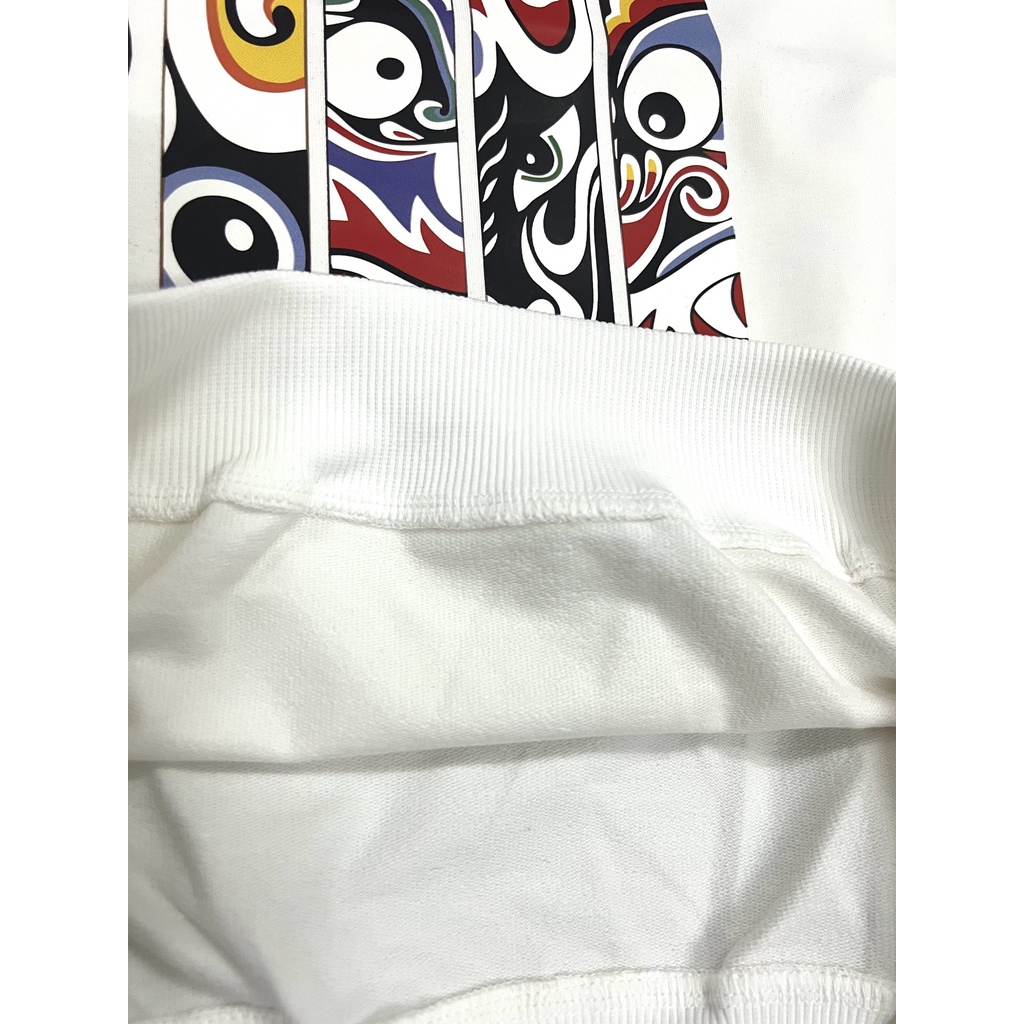 Áo Sweater Unisex HappyFamily OPERA Chất Cotton 100 Cao Cấp-3 Màu Trắng/Đen/Xám Trẻ Trung