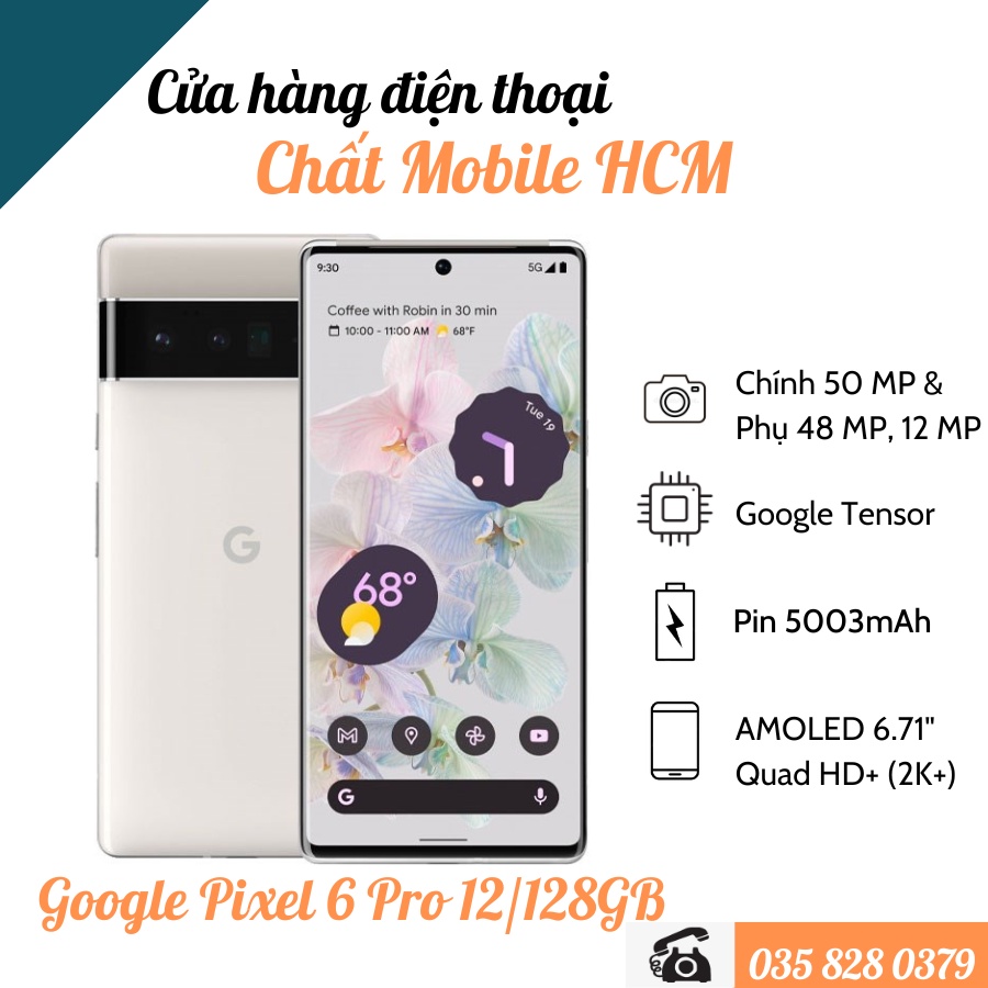 Điện thoại Google Pixel 6 Pro 12/128/256GB Bản Quốc Tế 2 Sim | Shopee ...