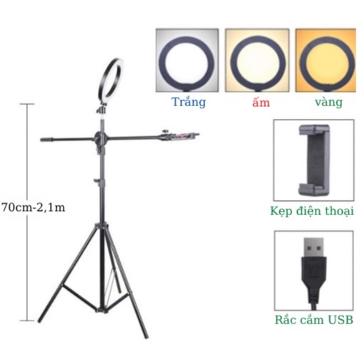 Giá Đỡ Quay Video Chụp Ảnh Topshot D33 Kèm Chân Đèn - Chắc Chắn - Tiện Lợi - Chính Hãng HD Design