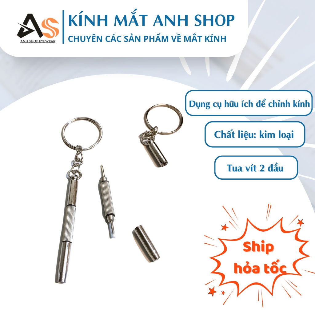 Tua vít vặn kính mini nhỏ xinh tiện lợi dùng vặn kính mắt, đồng hồ TV01