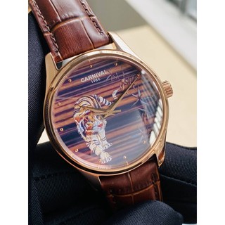 [Bản giới hạn] Đồng Hồ Cơ Carnival Mãnh Hổ G5150 Chính Hãng