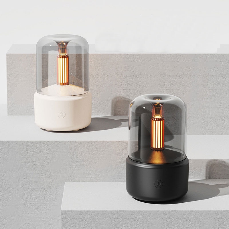 XIAOMI Máy Phun Sương Tạo Độ Ẩm Không Khí Có Đèn LED Ban Đêm 12 Tiếng Dung Tích 120ML