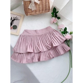 CHÂN VÁY 2TẦNG kèm quần ( ảnh thật 100%)