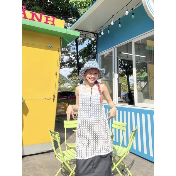 Crochet Tanktop - Áo tanktop vải lưới quyến rũ Remmus cho nữ