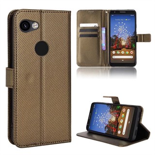Dành Cho Google Pixel 3 3A 4 XL 4A 5 5A Ốp Lưng Ví Da Doanh Nhân Flip Cover