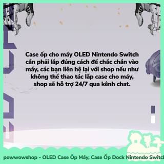 [Sẵn VN - Hỏa Tốc] Oled/V1/V2 Case Ốp Máy, Case Ốp Dock Trong Suốt Nhiều Màu Crystal Dành Cho Nintendo Switch