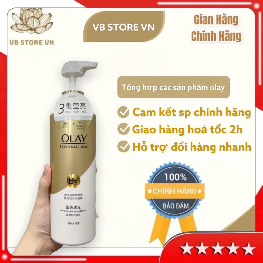 Dưỡng Thể Olay B3 Retinol - OLAY Super Bright OLAY Ultra White/ SỮA TẮM ...