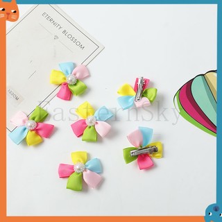 Thú Cưng Màu Hoa Kẹp Tóc Opp Túi Thú Cưng Mũ Hoạt Hình Màu Kẹp Tóc Mèo Chó Mũ Thú Cưng Kẹp Tóc Trẻ Em Kẹp Tóc
