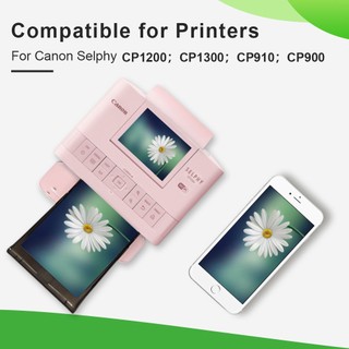 Tương Thích 1 Gói Mực Cassette + 36 Tờ Giấy Ảnh KP-36IN KP-108IN KP108IN Tương Thích Canon Selphy CP Series CP1300 CP1200 CP1000 Máy In Ảnh