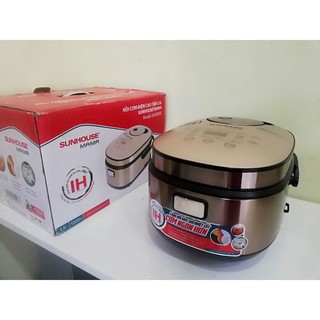 Nồi cơm điện cao tần Sunhouse Mama 1.5 lít SHD8955-Trưng bày Lòng nồi chống dính 2 lớp dày 2.8 mm