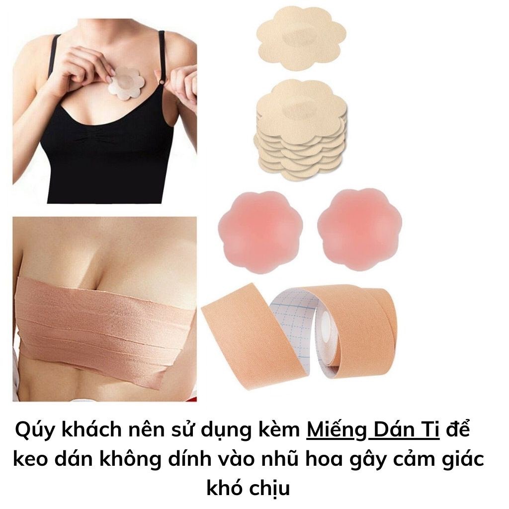 Miếng dán nâng ngực, cuộn dán ngực tạo được nhiều kiểu nâng ngực đa năng 2021