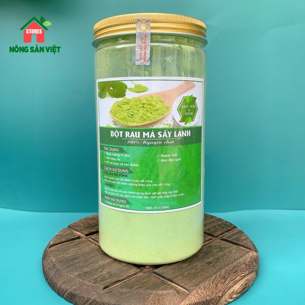 Bột Rau Má Sấy Lạnh Nguyên Chất Hộp 500gr | Shopee Việt Nam