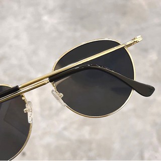 Mới Vintage Hàn Quốc Khung Tròn Kính Mát Nữ Nhiều Màu Hợp Thời Trang Nam Nữ Kính Mắt Hàng Đầu Cao Cấp Thương Hiệu Thiết Kế UV400 Sắc Thái