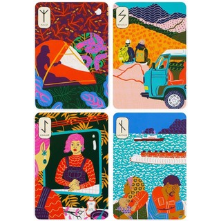 Bộ Bài Runes for Modern Life Cards (Mystic House Tarot Shop) - Bài Gốc Authentic Chính Hãng 100%