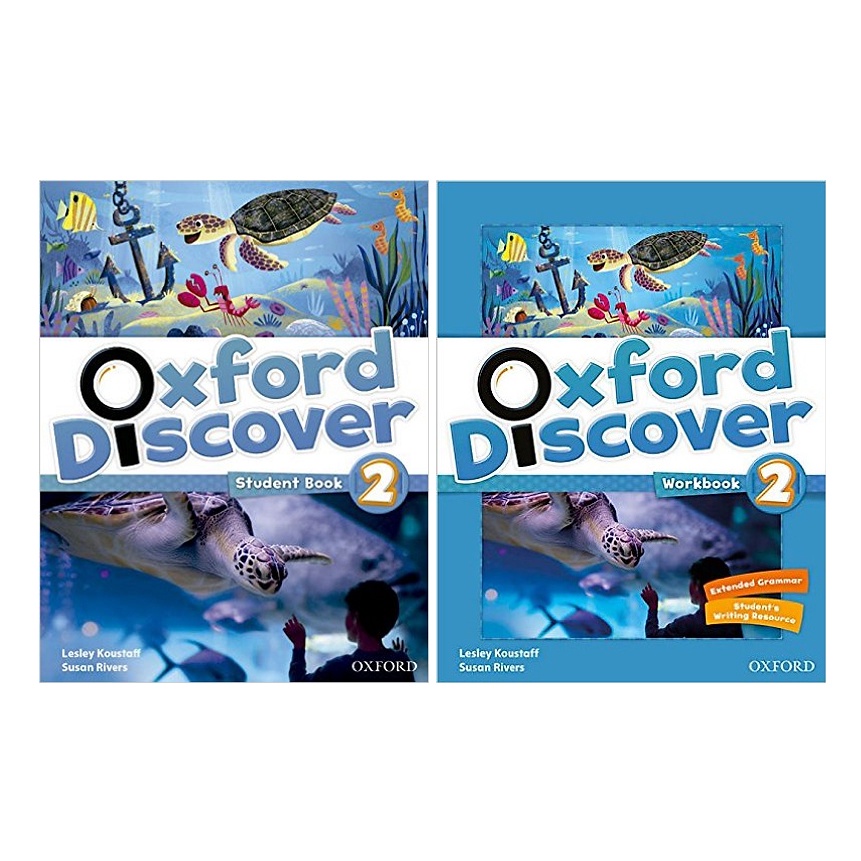 Sách Combo Trọn Bộ 2 cuốn Tiếng Anh Oxford Discover 2 (WB + SB) Shopee Việt Nam