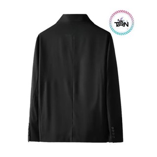 ÁO KHOÁC BlAZER NAM NỮ-ÁO KHOÁC VEST T-A-N THỜI TRANG UNISEX PHONG CÁCH HÀN QUỐC AV024 MÀU ĐEN