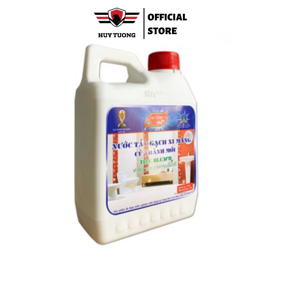 Ảnh Nước lau gạch lau nền xi măng HUY TUONG 1100ml đa năng cao cấp. 1