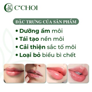 Son Dưỡng Môi Saffron C'choi - Dưỡng Ẩm Môi - Cải Thiện Nứt Nẻ - Giảm Thâm Môi - 4g
