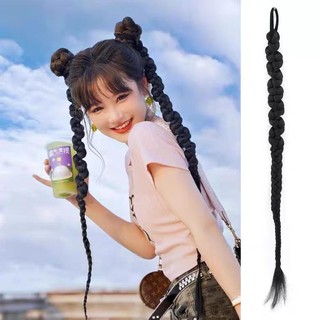 Tóc Giả Tết Dài Kiểu Đuôi Ngựa - Tóc Dài 70cm (giá 1 bên) HaminStore