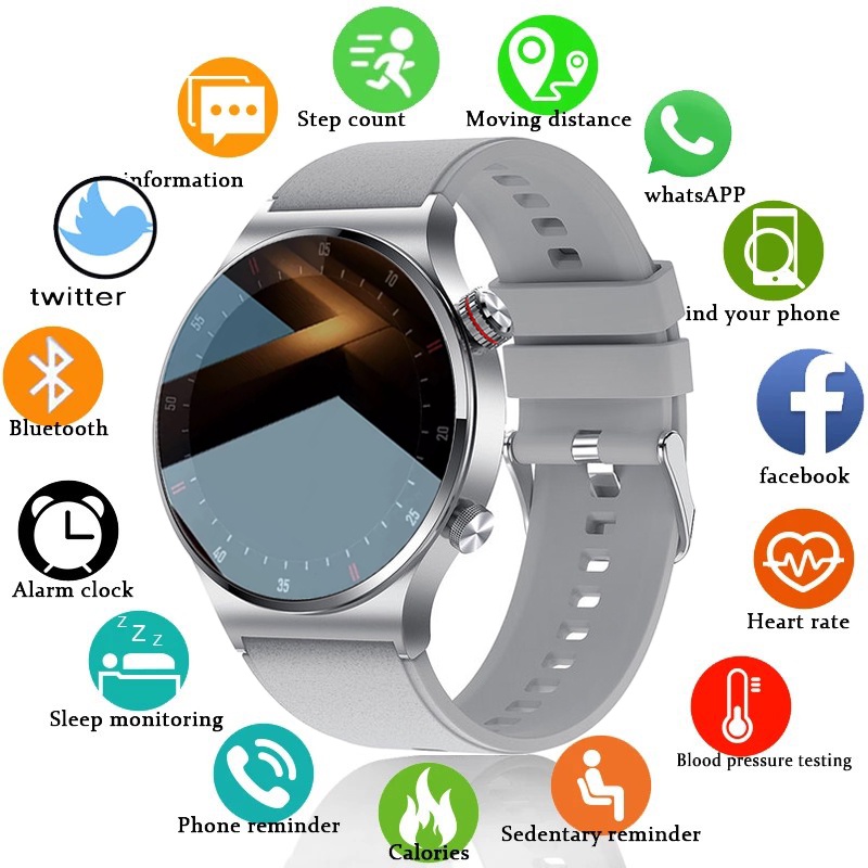 Gps Tracking Huawei Watch Gt Facebook LIGE Đồng Hồ Thông Minh đồng