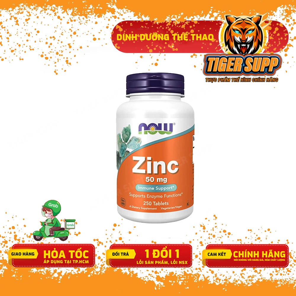 [Freeship] Now Zinc - Viên Uống Bổ Sung Kẽm