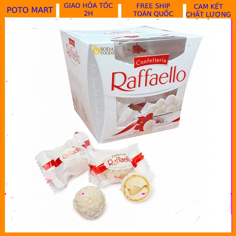 Kẹo socola phủ dừa Ferrero confetteria Rafaello 150g | Shopee Việt Nam