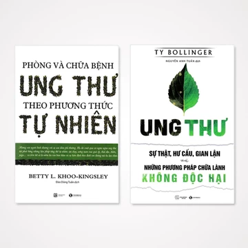 Sách - Combo Ung Thư sự thật ..,và Phòng và chữa bệnh ung thư theo phương pháp tự nhiên
