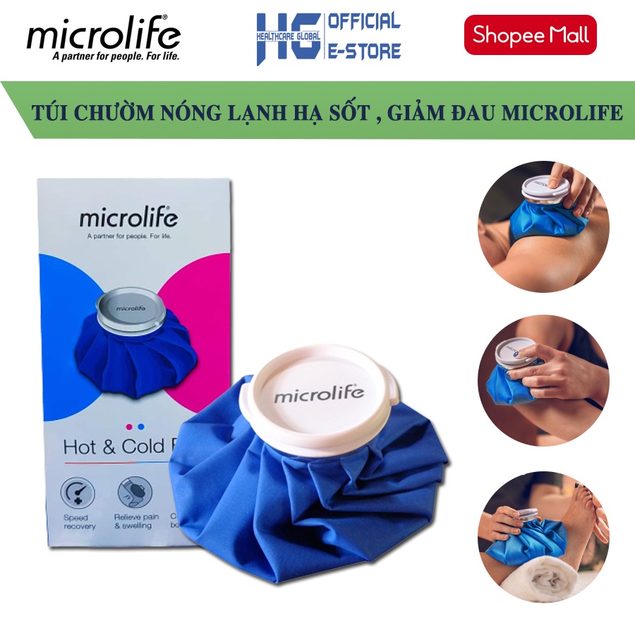 Ảnh Túi Chườm Nóng Lạnh Đa Năng Microlife | Hạ Sốt , Giảm Đau Nhức Cơ Thể Hiệu Quả 1
