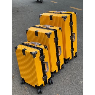 vali kéo du lịch khung nhôm khóa sập cao cấp khóa TSA tiêu chuẩn quốc tế {bảo hành phụ kiện 5 năm}