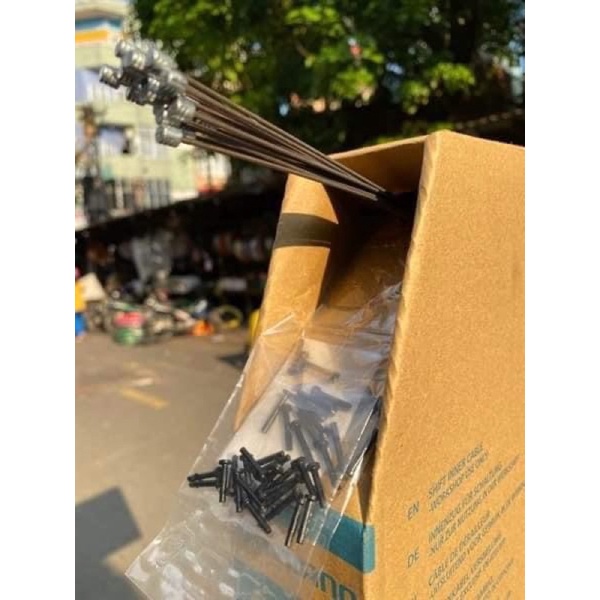 Ruột Đề SHIMANO Chính Hãng Phủ Sẵn Mỡ Bò Dài 210cm