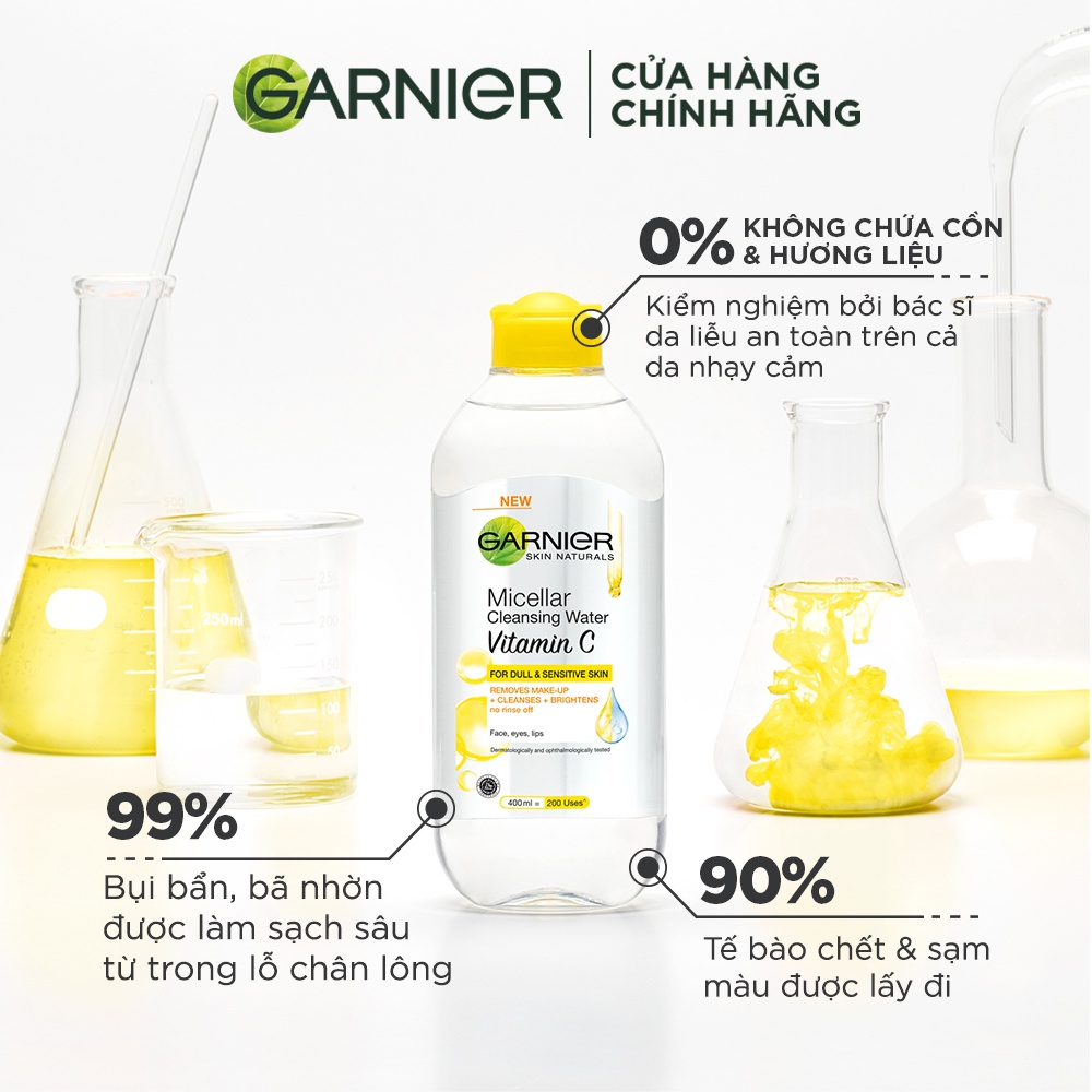 Ảnh COCOLUX_Nước Tẩy Trang Garnier 400ml 2