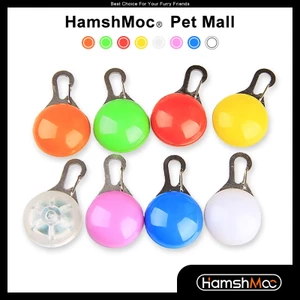 HamshMoc Đèn LED Bật Sáng Cổ Chó Đèn Ngủ Di Động Cho Chó Đèn Ngủ Cho Lớn Vừa Nhỏ Chó Mèo Thú Cưng Chạy Cắm Trại Leo Xe Đạp