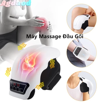Máy Massage Đầu Gối - Máy massage đầu hồng ngoại , Mát Xa Bằng Điện Có Túi Khí Giảm Đau Hiệu Quả ,Rung Tần Số Cao ,Máy trị liệu khớp đầu gối, mát xa xoa bóp khớp gối, với chế độ sưởi nóng và chế độ ma