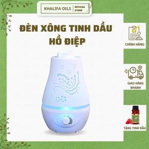 Máy Khuyếch Tán Tinh Dầu Hồ Điệp Khalifa Dung Tích 2000ml Tạo Hơi Sương Tăng Độ Ẩm Tặng Kèm Tinh Dầu
