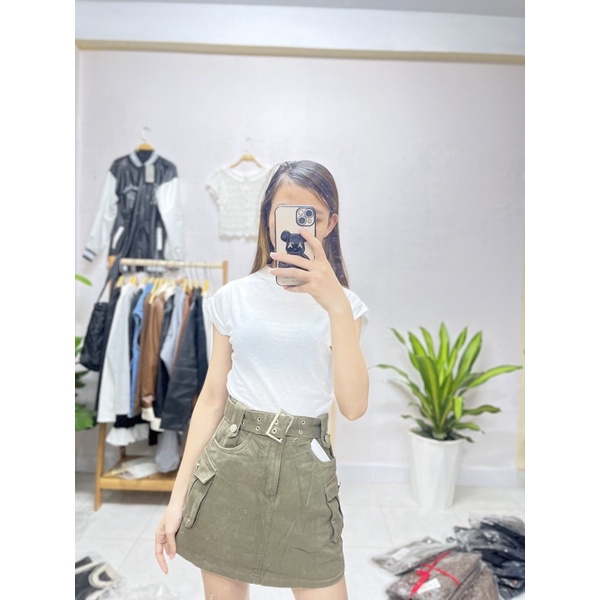 CHÂN VÁY TÚI HỘP tôn dáng ôm body, dễ phối đồ