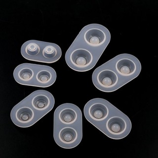 Kra 6 Kích Cỡ Cho Búp Bê Mắt Khuôn Cho Búp Bê Học Sinh Nặng Mắt Nhãn Cầu Vòm Silicon Mo