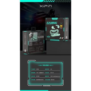 Tai nghe Bluetooth Gaming TWS Xipin H700 V5.0 Thiết kế nhỏ gọn, Sang trọng