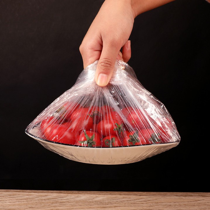 Màng bọc thực phẩm có túi gấu set 100 chiếc